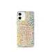Custom Salt Lake City Utah Map iPhone 12 mini Phone Case in Woodblock