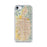 Custom Salt Lake City Utah Map iPhone SE Phone Case in Woodblock