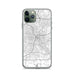 Custom San Antonio Texas Map Phone Case in Classic