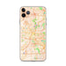 Custom San Antonio Texas Map Phone Case in Watercolor