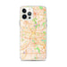 Custom San Antonio Texas Map iPhone 12 Pro Max Phone Case in Watercolor