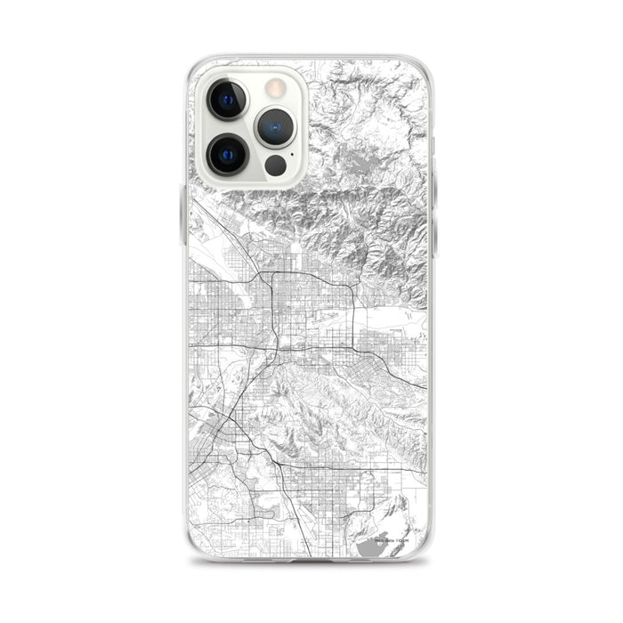 Custom San Bernardino California Map iPhone 12 Pro Max Phone Case in Classic