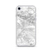 Custom San Bernardino California Map iPhone SE Phone Case in Classic