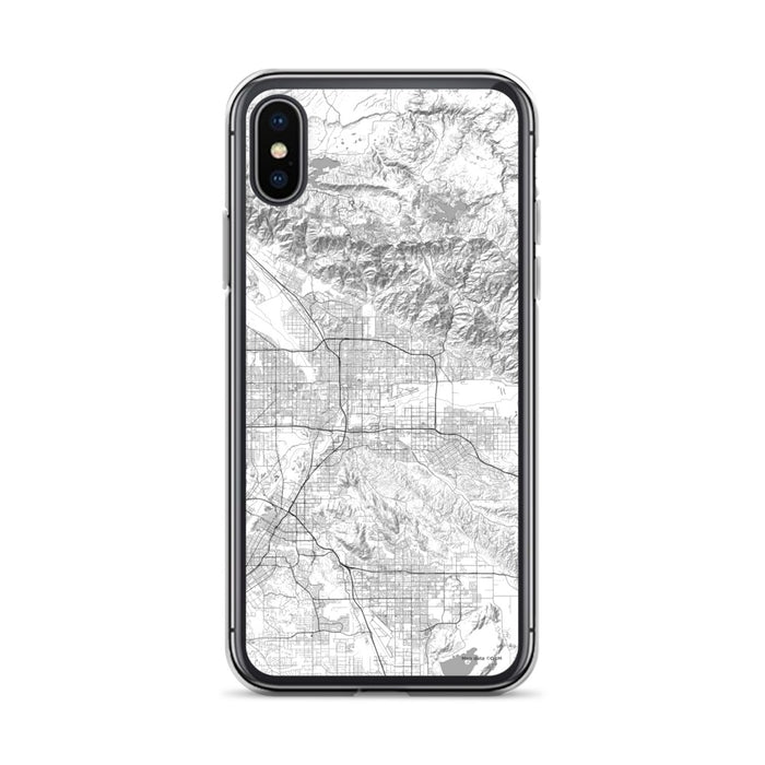 Custom San Bernardino California Map Phone Case in Classic