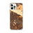 Custom San Bernardino California Map iPhone 12 Pro Max Phone Case in Ember