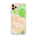 Custom San Bernardino California Map Phone Case in Watercolor