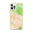 Custom San Bernardino California Map iPhone 12 Pro Max Phone Case in Watercolor