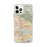Custom San Bernardino California Map iPhone 12 Pro Max Phone Case in Woodblock