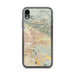 Custom San Bernardino California Map Phone Case in Woodblock