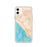 Custom San Clemente California Map Phone Case in Watercolor