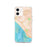 Custom San Clemente California Map iPhone 12 Phone Case in Watercolor