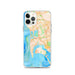 Custom San Diego California Map iPhone 12 Pro Phone Case in Watercolor