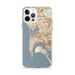 Custom San Diego California Map iPhone 12 Pro Max Phone Case in Woodblock