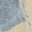Sandpoint Idaho Map Print in Afternoon Style Zoomed In Close Up Showing Details