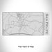 Rendered View of San Felipe Texas Map Engraving on 17oz Stainless Steel Insulated Cola Bottle