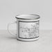 Left View Custom Sanford Florida Map Enamel Mug in Classic