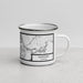 Right View Custom Sanford Florida Map Enamel Mug in Classic