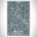 Sanford North Carolina Map Print Portrait Orientation in Afternoon Style With Shaded Background