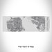Rendered View of San Francisco California Map Engraving on 10oz Stainless Steel Insulated Cup with Sipping Lid