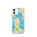 Custom San Francisco California Map iPhone 12 mini Phone Case in Watercolor