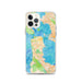Custom San Francisco California Map iPhone 12 Pro Phone Case in Watercolor