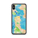 Custom San Francisco California Map Phone Case in Watercolor