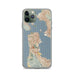 Custom San Francisco California Map Phone Case in Woodblock