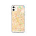 Custom San Jose California Map Phone Case in Watercolor