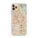 Custom San Jose California Map Phone Case in Woodblock