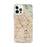 Custom San Jose California Map iPhone 12 Pro Max Phone Case in Woodblock