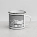Right View Custom San Juan Puerto Rico Map Enamel Mug in Classic