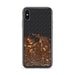 Custom San Juan Puerto Rico Map Phone Case in Ember
