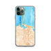 Custom San Juan Puerto Rico Map Phone Case in Watercolor