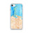 Custom San Juan Puerto Rico Map iPhone SE Phone Case in Watercolor