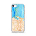 Custom San Juan Puerto Rico Map iPhone SE Phone Case in Watercolor