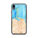 Custom San Juan Puerto Rico Map Phone Case in Watercolor