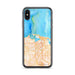 Custom San Juan Puerto Rico Map Phone Case in Watercolor