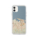 Custom San Juan Puerto Rico Map Phone Case in Woodblock