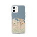 Custom San Juan Puerto Rico Map iPhone 12 Phone Case in Woodblock