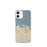 Custom San Juan Puerto Rico Map iPhone 12 mini Phone Case in Woodblock