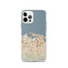 Custom San Juan Puerto Rico Map iPhone 12 Pro Phone Case in Woodblock