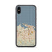 Custom San Juan Puerto Rico Map Phone Case in Woodblock