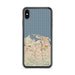 Custom San Juan Puerto Rico Map Phone Case in Woodblock