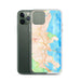 Custom San Rafael California Map Phone Case in Watercolor