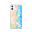 Custom iPhone 11 San Rafael California Map Phone Case in Watercolor
