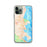 Custom iPhone 11 Pro San Rafael California Map Phone Case in Watercolor