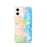 Custom iPhone 12 San Rafael California Map Phone Case in Watercolor