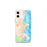 Custom iPhone 12 mini San Rafael California Map Phone Case in Watercolor