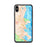 Custom iPhone XS Max San Rafael California Map Phone Case in Watercolor
