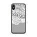Custom Santa Barbara California Map Phone Case in Classic